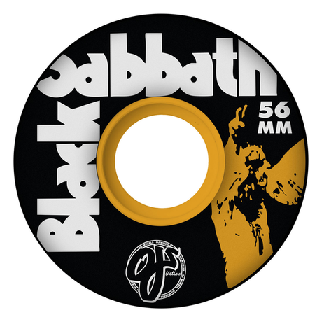 Oj Wheels (Jeu De 4) 56Mm Black Sabbath Vol 4 Keyframe Black