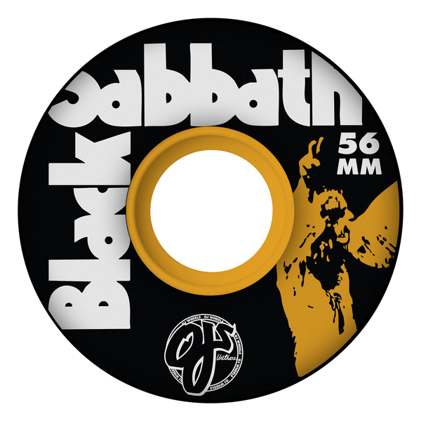 Oj Wheels (Jeu De 4) 56Mm Black Sabbath Vol 4 Keyframe Black