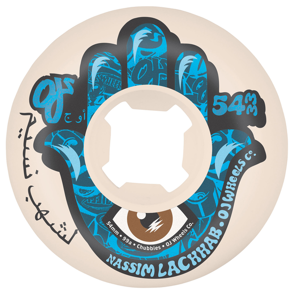 Roues de skate OJ 54 mm Nassim Lachhab Elite Chubbies 99A