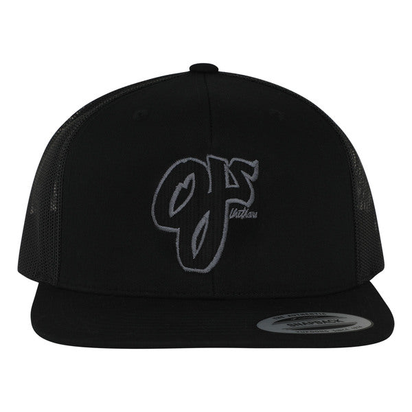 Casquette snapback OJ Black Out Black