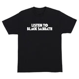 Oj T-Shirt Listen To Black Sabbath Ss Black
