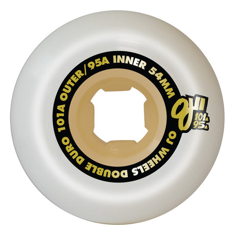 Oj Wheels (Jeu De 4) 54Mm Double Duro Gum 101A 95A