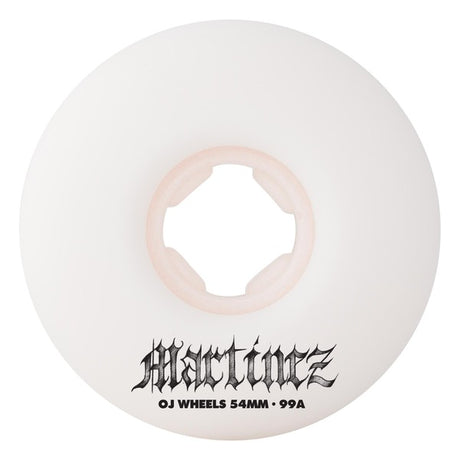 Oj Wheels (Jeu De 4) 54Mm Martinez Guero Chubbies White 99A