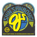 Roues de skate OJ 55 mm Mini Super Juice Sanbongi Blue 78A