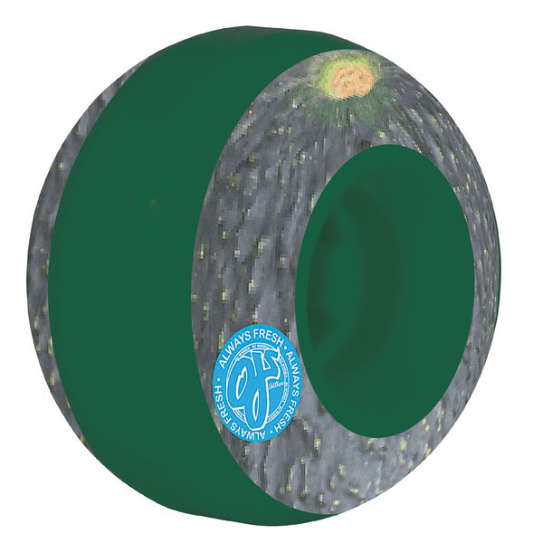 Oj Wheels (Jeu De 4) 58Mm Avocado Lil Doodies Green 99A
