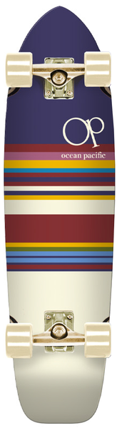 Ocean Pacific Complete Cruiser Swell Navy Off Wht