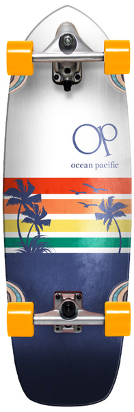 Ocean Pacific Complete Cruiser Sunset White Navy
