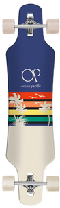 Ocean Pacific Complete Longboard Sunset Dt Navy Wht