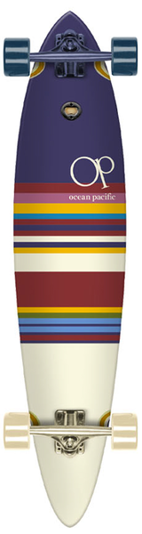 Ocean Pacific Complete Longboard Swell Pt Navy Wht