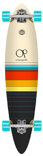 Ocean Pacific Complete Longboard Dawn Pt Wht Black