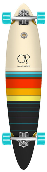 Ocean Pacific Complete Longboard Dawn Pt Wht Black