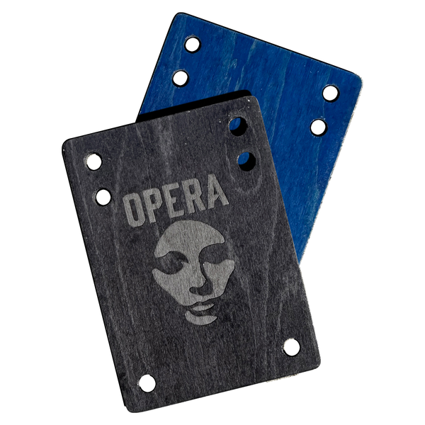 Pads de skate Opera Wooden Rider 3 Ply 1/8" (3,2 mm) (jeu de 2)