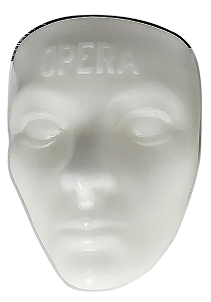 Opera Wax Mask White