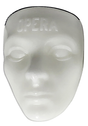 Opera Wax Mask White