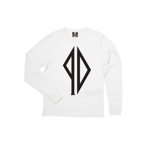 Pissdrunx T-Shirt Big Logo White Ls