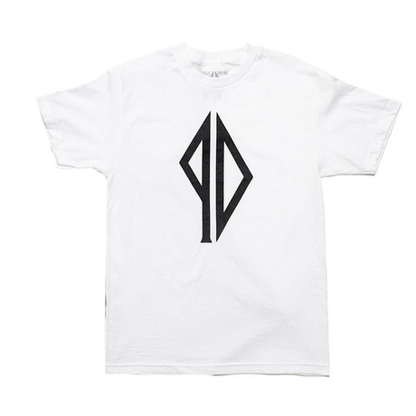 Pissdrunx T-Shirt Logo Wht