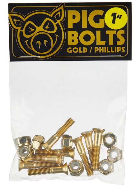 Pig Visserie (Jeu De 8 Vis) Phillips 1 Pouce Gold