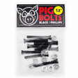 Pig Visserie (Jeu De 8 Vis) Phillips 1.5 Pouce Black