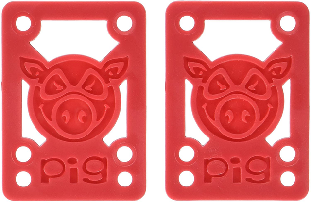 Pig Pads (Jeu De 2) 0.125 Pouce Soft Red