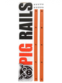 Pig Rails (Jeu De 2) Orange