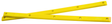 Pig Rails (Jeu De 2) Yellow