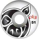 Pig Wheels (Jeu De 4) 51Mm Head Natural 101A