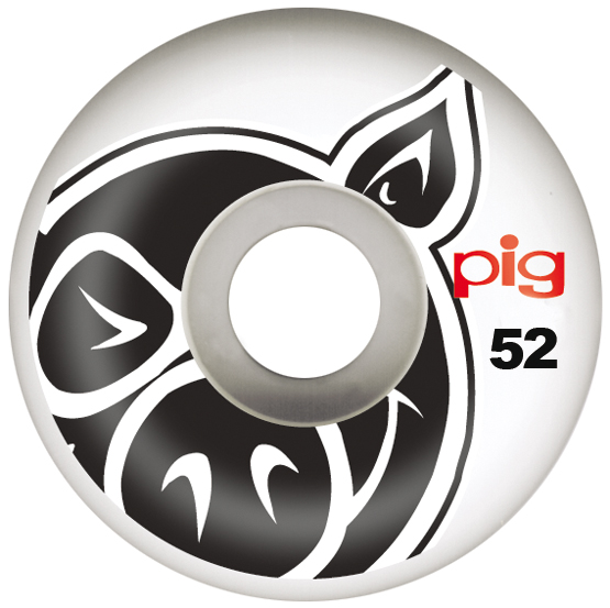 Pig Wheels (Jeu De 4) 52Mm Head Natural 101A