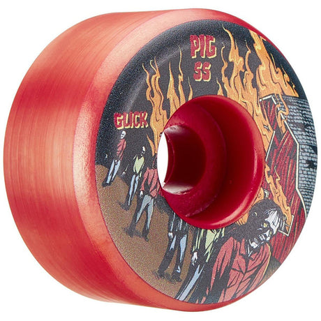 Pig Wheels (Jeu De 4) 55Mm Glick Apocalypse Cube 97A