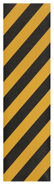 Jessup Grip Plaque Black Yellow Stripe