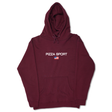 Pizza Sweat Pizza Sport Hood Burgundy