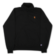 Pizza Sweat Emoji Champion 1-4 Zip Fleece Black