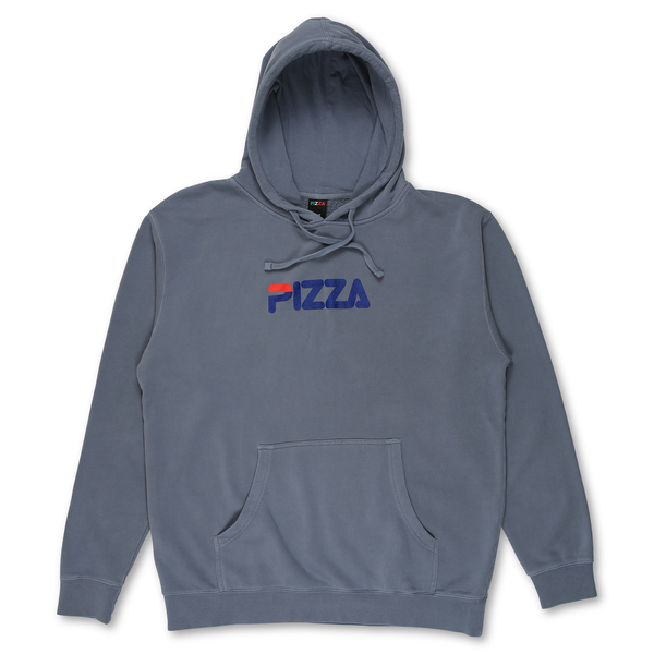 Pizza Sweat Fizza Hoodie Stone Blue Pigment