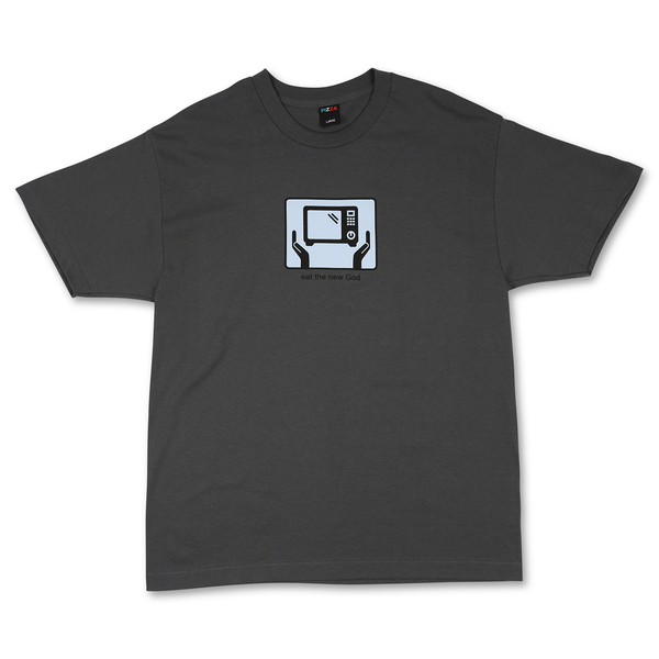Pizza T-Shirt Eat Charcoal