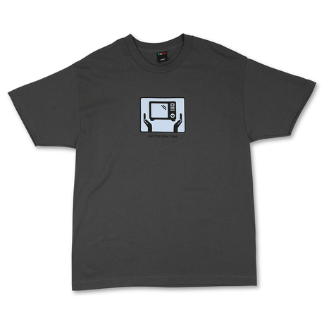 Pizza T-Shirt Eat Charcoal