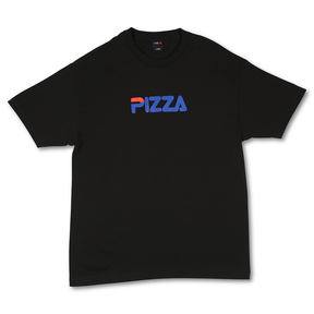 Pizza T-Shirt Fizza Black