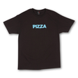 Pizza T-Shirt Stencil Black