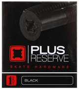 Plus Reserve Visserie (Jeu De 8) 1 Pouce Black