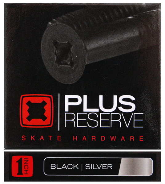 Plus Reserve Visserie (Jeu De 8) 1 Pouce Silver