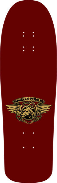 Powell Deck Reissue Caballero Mask Burgundy Gold