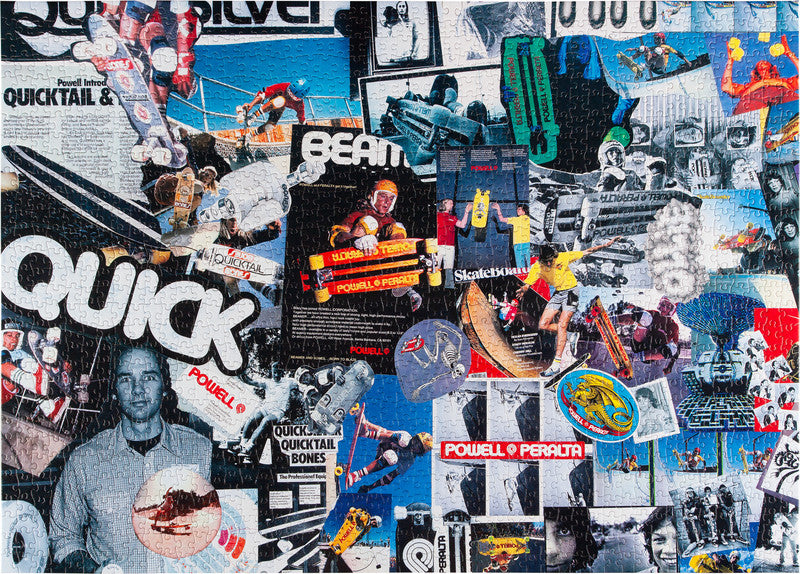 Powell Puzzle Og Collage 1976-1980