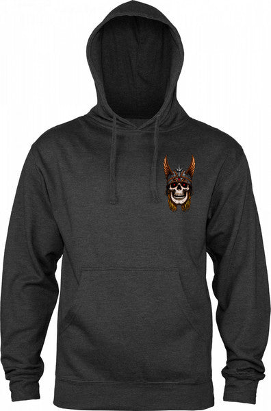Powell Sweat Andy Anderson Skull Hood Charcoal Heath