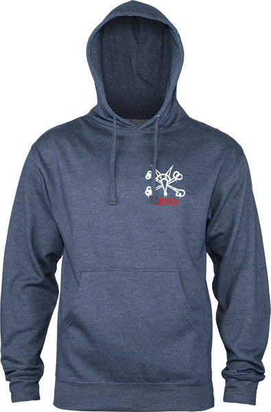 Powell Sweat Rat Bones Hood Navy Heather