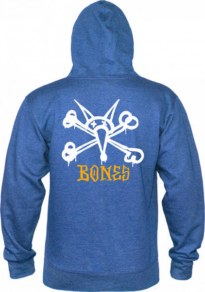 Powell Sweat Rat Bones Hood Royal Heather