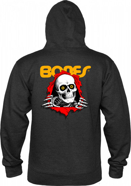 Powell Sweat Ripper Hood Charcoal Heather