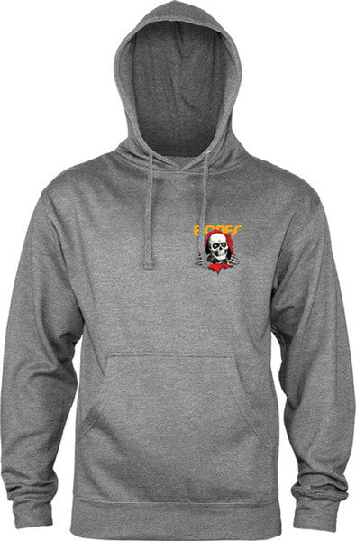 Powell Sweat Ripper Hood Gunmetal Heather