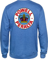 Powell Sweat Supreme Crew Royal Heather