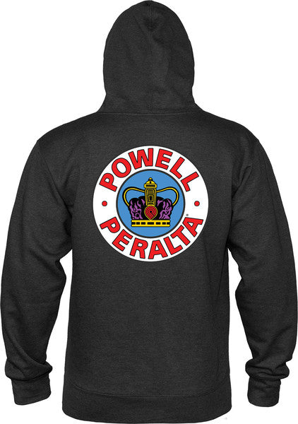 Powell Sweat Supreme Hood Charcoal Heather
