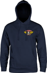 Powell Sweat Winged Ripper Hood Navy
