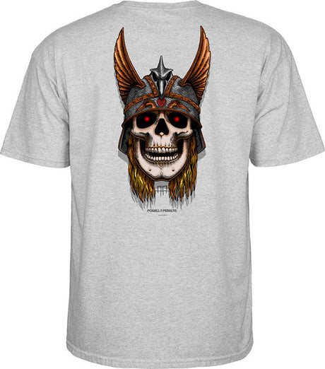 Powell T-Shirt Andy Anderson Skull Ss Heather