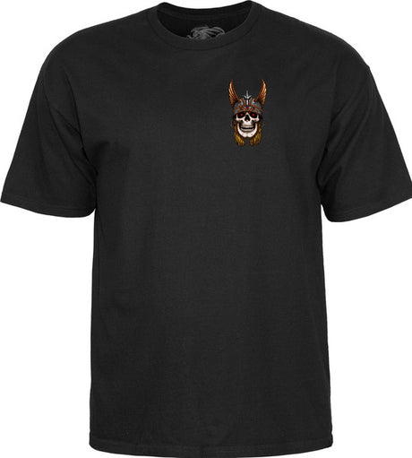 Powell T-Shirt Andy Anderson Skull Ss Black